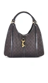 Fwrd Renew Gucci Joy Bardot Hobo Bag In Brown