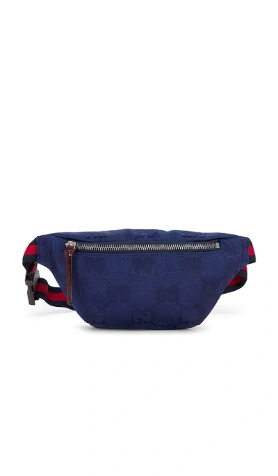 Fwrd Renew Gucci Kid's Belt Bag In Blue