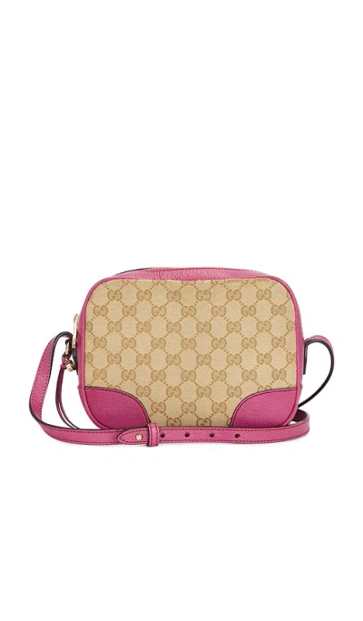 Fwrd Renew Gucci Mini Bree Messenger Bag In Pink