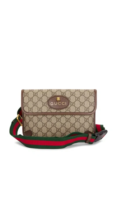 Fwrd Renew Gucci Neo Vintage Belt Bag In Brown