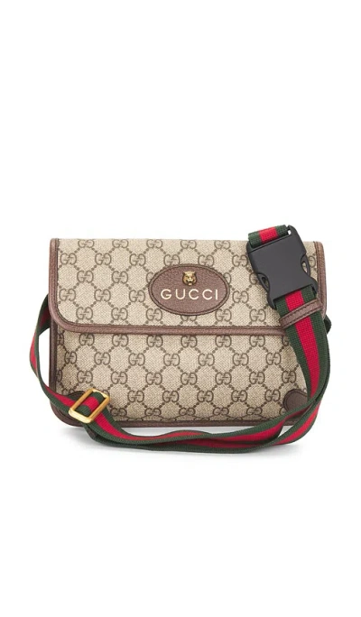 Fwrd Renew Gucci Neo Vintage Belt Bag In Gray