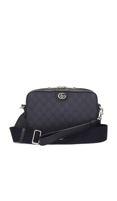Fwrd Renew Gucci Ophidia Shoulder Bag In Navy