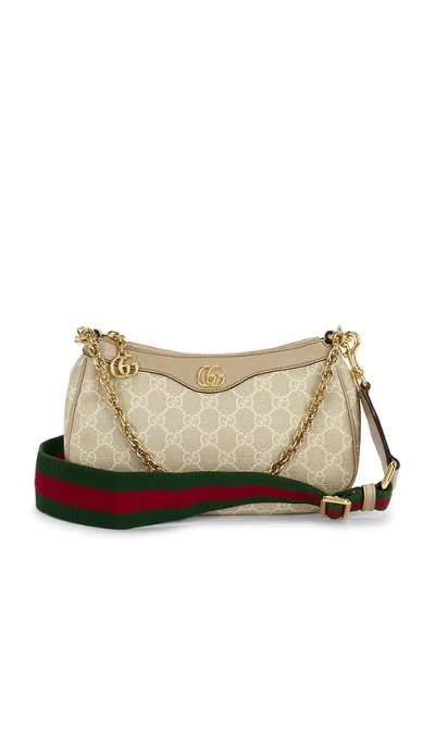 Fwrd Renew Gucci Ophidia Shoulder Bag In Sand
