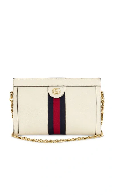 Fwrd Renew Gucci Ophidia Shoulder Bag In Neutral