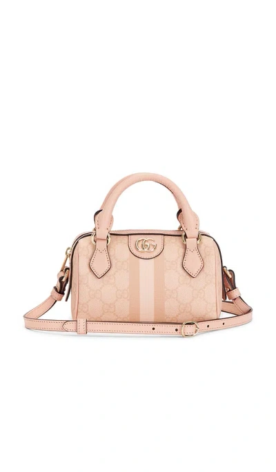 Fwrd Renew Gucci Ophidia Super Mini Handbag In Pink