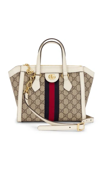 Fwrd Renew Gucci Ophidia Tote Bag In 棕色