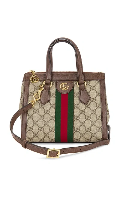Fwrd Renew Gucci Ophidia Tote Bag In Sand