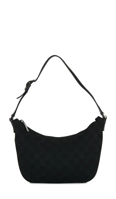 Fwrd Renew Gucci Pochette Shoulder Bag In Black