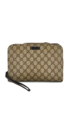 Fwrd Renew Gucci Portfolio Pouch In Sand