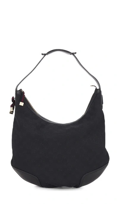 Fwrd Renew Gucci Princy Hobo Bag In Black