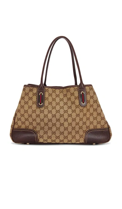 Fwrd Renew Gucci Princy Tote Bag In 棕色