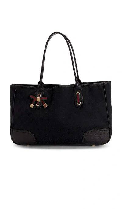 Fwrd Renew Gucci Princy Tote Bag In Black