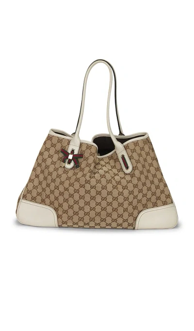 Fwrd Renew Gucci Princy Tote Bag In Brown