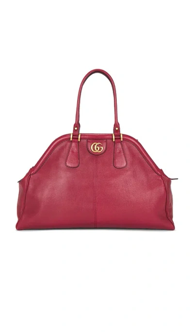 Fwrd Renew Gucci Re(belle) Handbag In Red