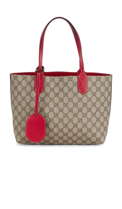 Fwrd Renew Gucci Reversible Tote Bag In Sand