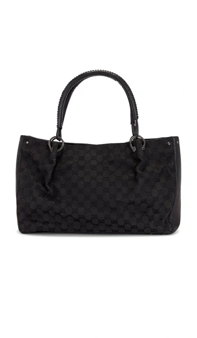 Fwrd Renew Gucci Tote Bag In Black