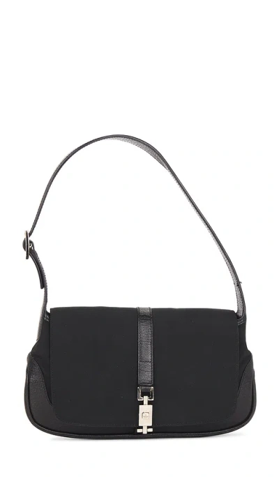 Fwrd Renew Gucci Vintage Jackie Shoulder Bag In Black