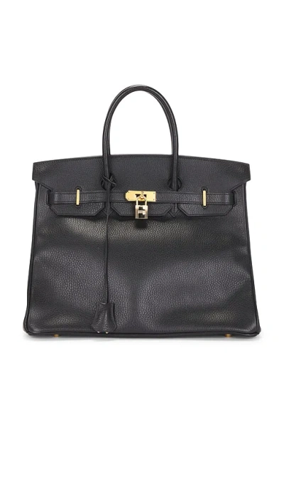 Fwrd Renew Hermes 1996 Ardennes Birkin 35 Retourne Handbag In Black