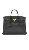 Fwrd Renew Hermes 1996 Ardennes Birkin 40 Retourne Handbag In Black