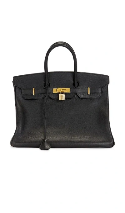 Fwrd Renew Hermes Ardennes Birkin 35 Retourne Handbag In Black