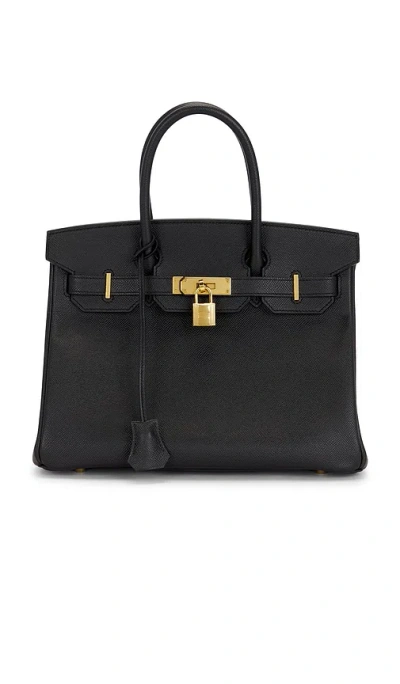 Fwrd Renew Hermes Epsom Birkin 30 Handbag In Black