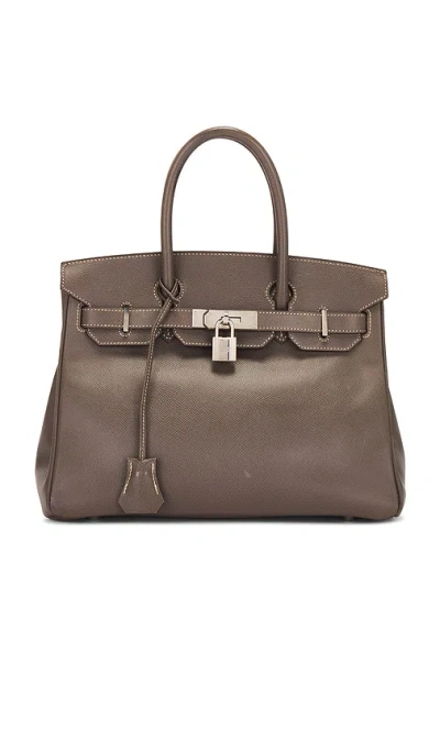 Fwrd Renew Hermes Epsom Birkin 30 Handbag In Brown