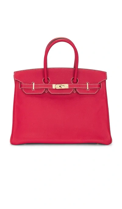 Fwrd Renew Hermes Epsom Birkin 35 Handbag In Multi