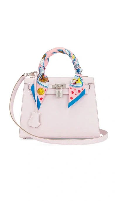 Fwrd Renew Hermes Epsom Kelly 25 Handbag In Mauve