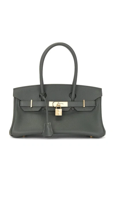 Fwrd Renew Hermes Evercolor Shoulder Birkin Light 29 Handbag In Green