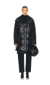 Fwrd Renew Hermes Puffer Coat In Black