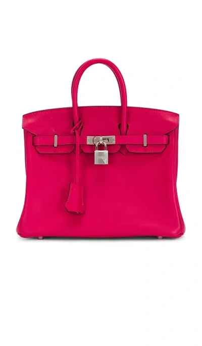 Fwrd Renew Hermes Swift Birkin 25 Handbag In Pink