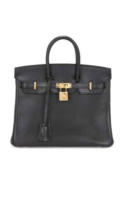 Fwrd Renew Hermes Swift Birkin 25 Handbag In Black