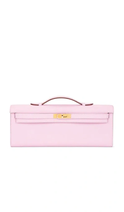 Fwrd Renew Hermes Swift Kelly Cut Pochette In Pink