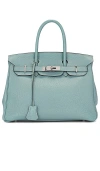Fwrd Renew Hermes Birkin 30 Handbag In 天蓝色