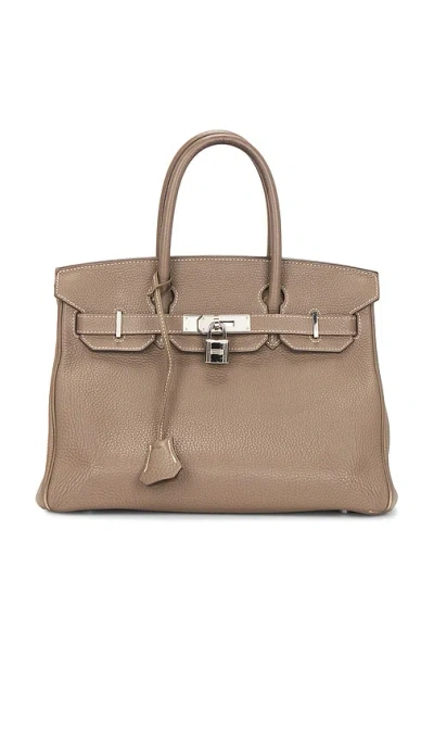 Fwrd Renew Hermes Togo Birkin 30 Handbag In Brown