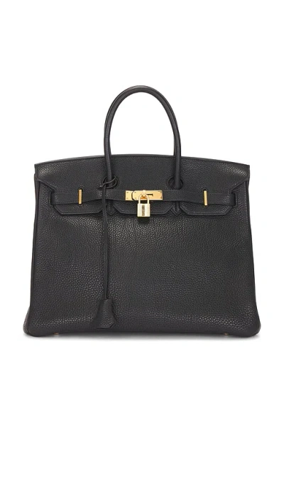 Fwrd Renew Hermes Togo Birkin 35 Handbag In Black