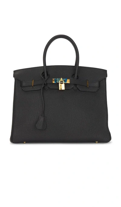 Fwrd Renew Hermes Togo Birkin 35 Handbag In Black