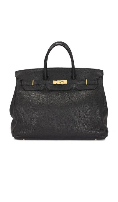 Fwrd Renew Hermes Togo Birkin 40 Handbag In Black
