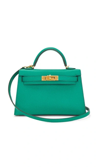 Fwrd Renew Hermes Veau Epsom Kelly 20 Handbag