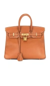 Fwrd Renew Hermes Vintage Epsom Birkin 25 Handbag In Brown