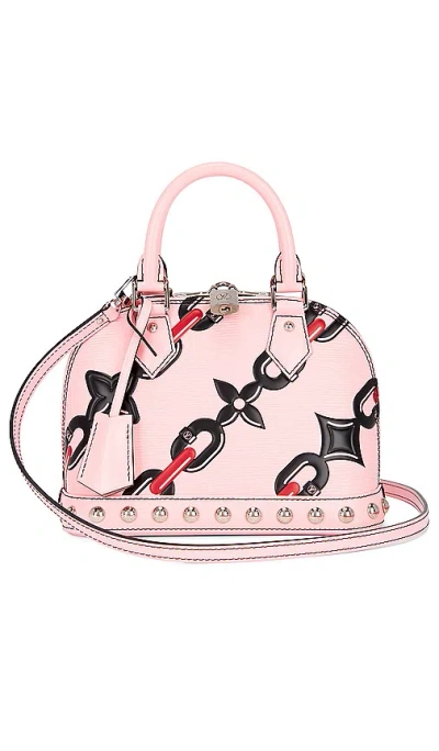 Fwrd Renew Louis Vuitton Alma Handbag In Pink