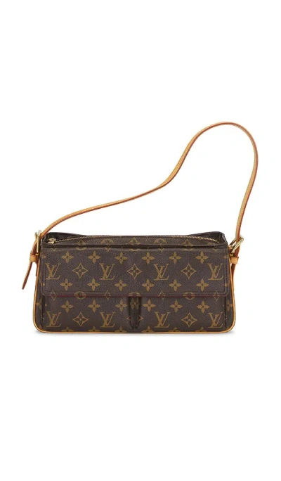 Fwrd Renew Louis Vuitton Brown Monogram Viva Cite Mm Shoulder Bag