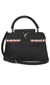 Fwrd Renew Louis Vuitton Capucines Handbag In 黑色