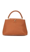 Fwrd Renew Louis Vuitton Capucines Handbag In Brown