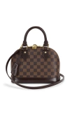 Fwrd Renew Louis Vuitton Damier Ebene Alma Bb Handbag In Brown