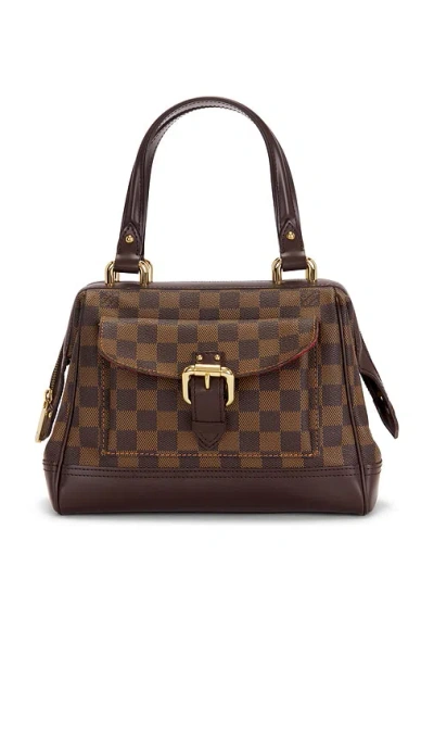 Fwrd Renew Louis Vuitton Damier Ebene Knightsbridge Handbag In Brown