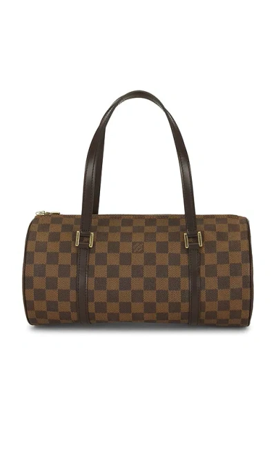 Fwrd Renew Louis Vuitton Damier Ebene Papillon 30 Handbag In Brown
