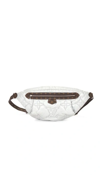 Fwrd Renew Louis Vuitton Econyl Monogram Pillow Bumbag In White