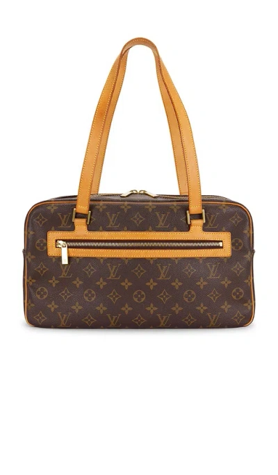 Fwrd Renew Louis Vuitton Monogram Cite Gm Shoulder Bag In Brown
