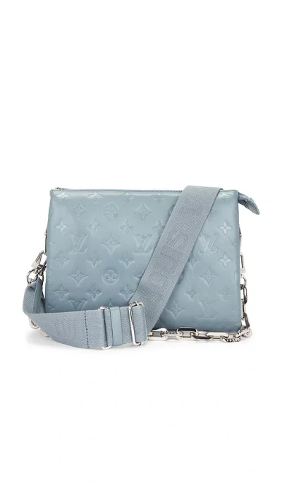 Fwrd Renew Louis Vuitton Monogram Coussin Pm Shoulder Bag In Blue